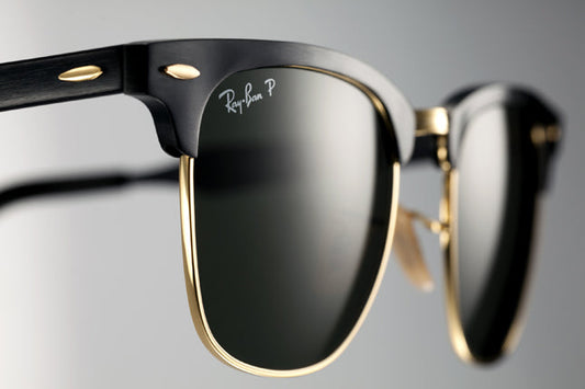 RAY-BAN New Stylish Black & Gold 3016 Sunglass For Unisex