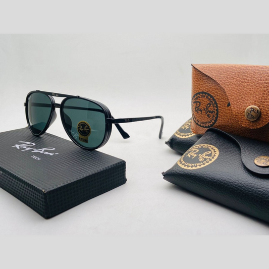 Ray-Ban Latest Fancy All Season Special RB Square Black Gold 5664 Trending Hot Favorite Fashionable Sunglass For Unisex.