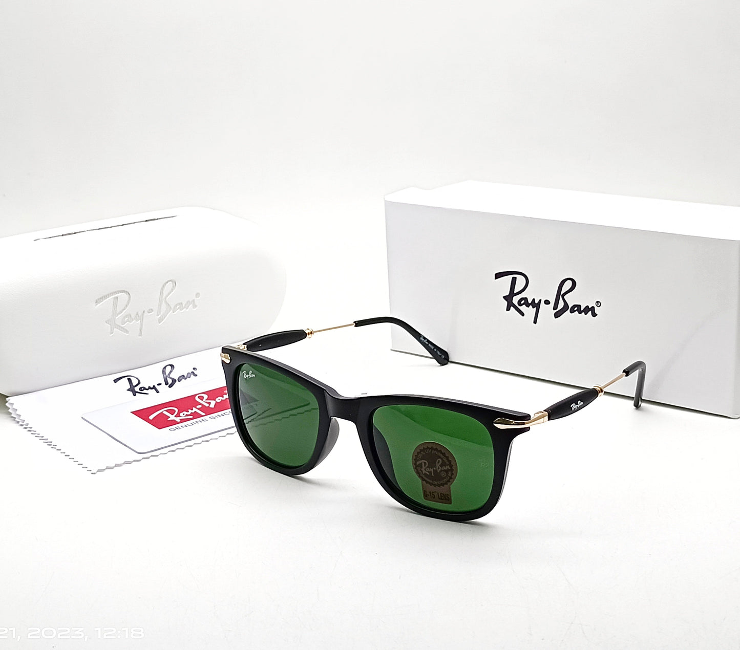 RAY-BAN New Fancy Men's Square Side Cap Trendy Hot Favourite Wintage Sunglass For Unisex.
