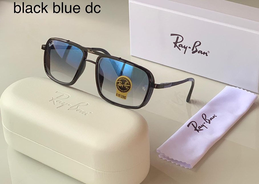 RAY-BAN New Modern Stylish Addition Shaded 4413 Side Cap Square Sunglass For Unisex
