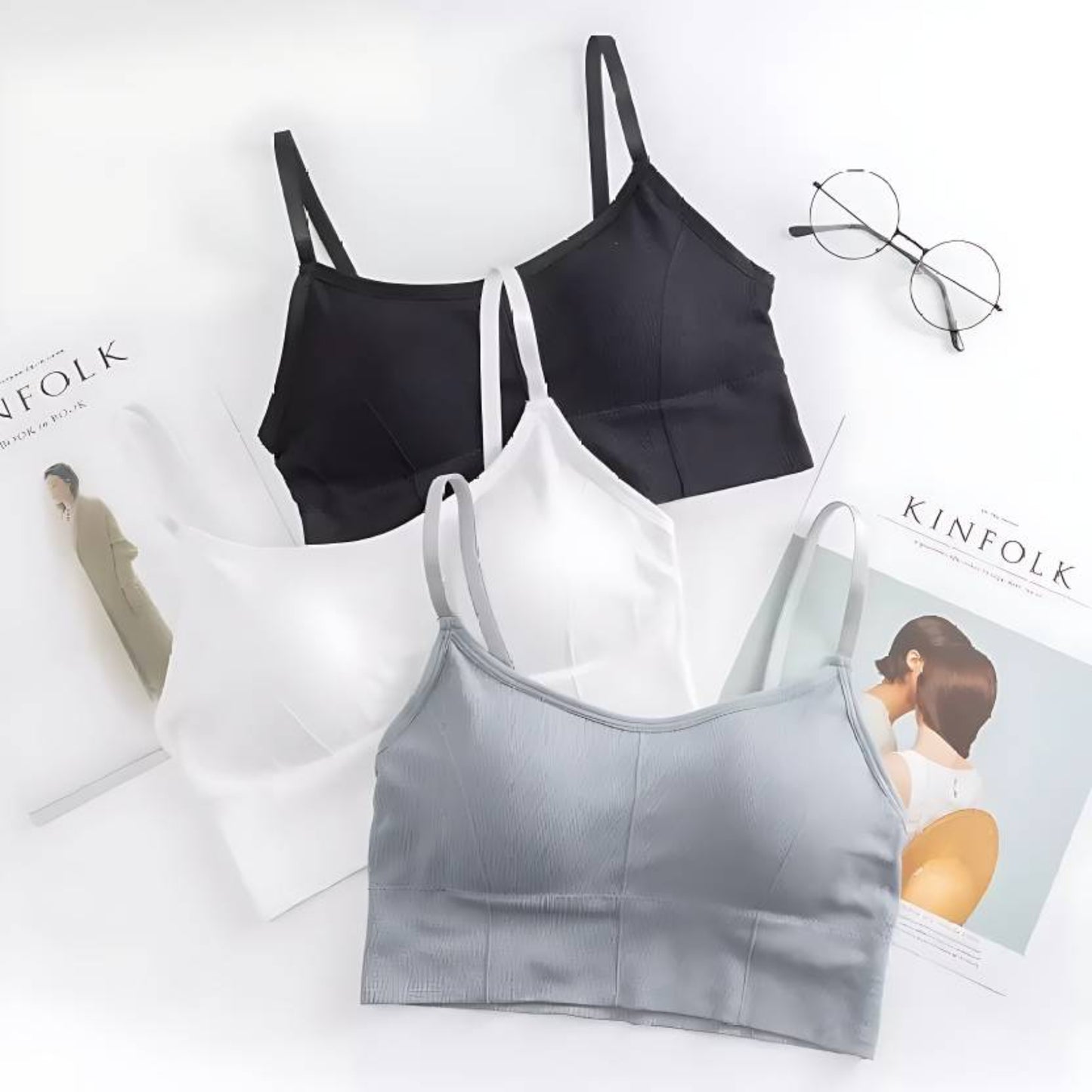 Women & Girls Premium Quality Full Coverage Lightly Padded Bra,Honeymoon Bra , Comfortable Bra Combo Of 3 Pcs