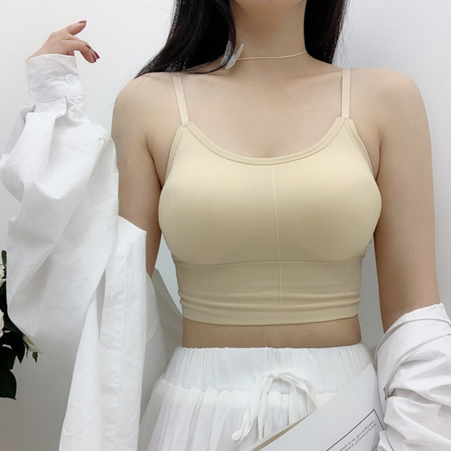 Women's Multicolored Padded Sports Bra