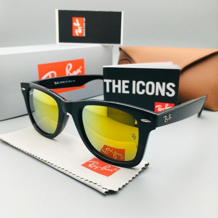 RAY-BAN New Attractive Orange 2140 Wayfarer Style Sunglass For Unisex