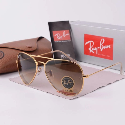 RAY-BAN All Season Special Men Women 7A Quality Shaded 3026 Aviator Causal Vintage Sunglasses For Unisex. ( Dc A1-3025/26 Mm )