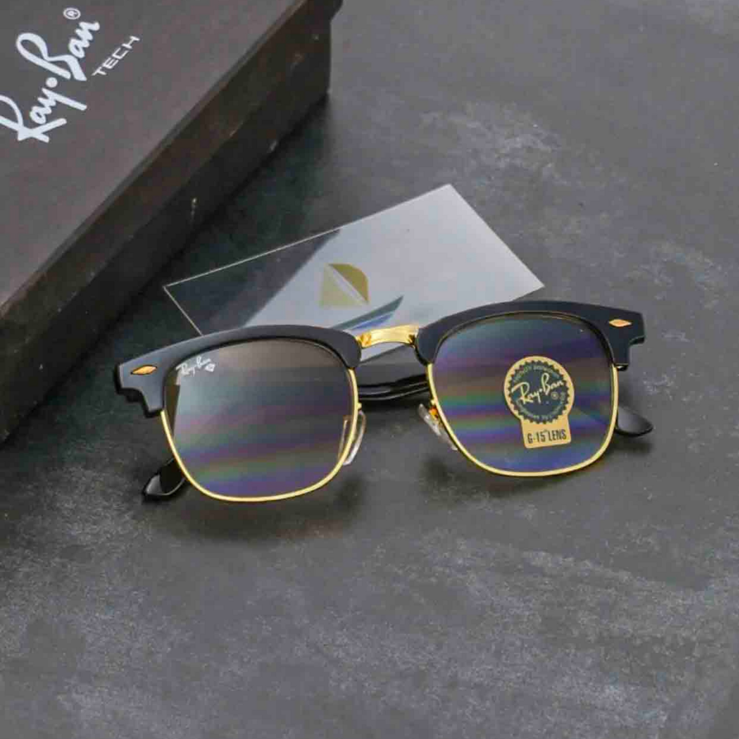 BEST Polarized Sunglasses for Men | Top Rated Aviator, Wayfarer, and Square Men's Shades | 100% UV Protection & Mirrored Lenses | Lightweight Pilot and Rectangle Styles Ideal Sunglasses for men #3016