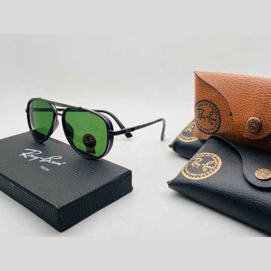 RAY-BAN New Fancy Men's Oval Side Cap Ingis Trendy Hot Favourite Wintage Sunglass For Unisex.