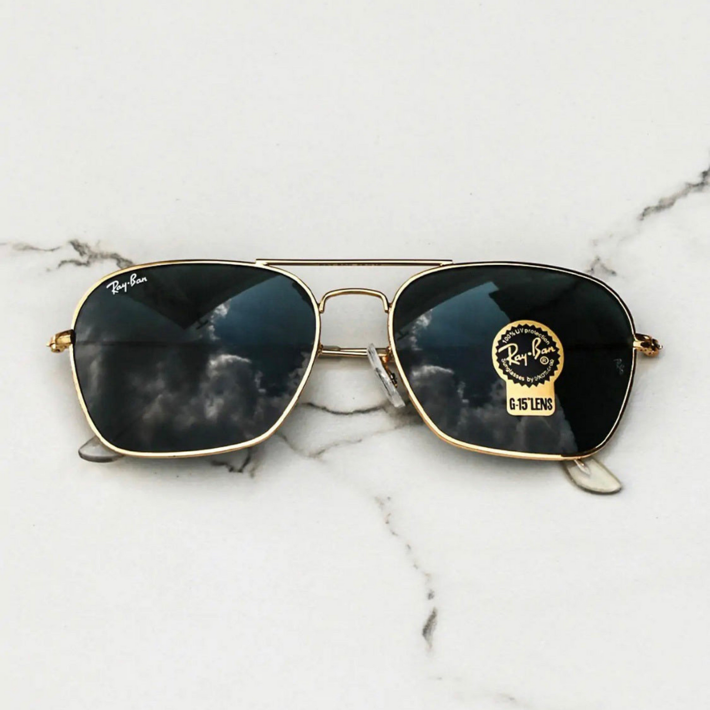 BEST Polarized Sunglasses for Men | Top Rated Aviator, Wayfarer, and Square Men's Shades | 100% UV Protection & Mirrored Lenses | Lightweight Pilot and Rectangle Styles Ideal Sunglasses for men #3136