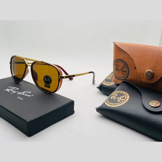 RAY-BAN New Fancy Men's Oval Side Cap Ingis Trendy Hot Favourite Wintage Sunglass For Unisex.