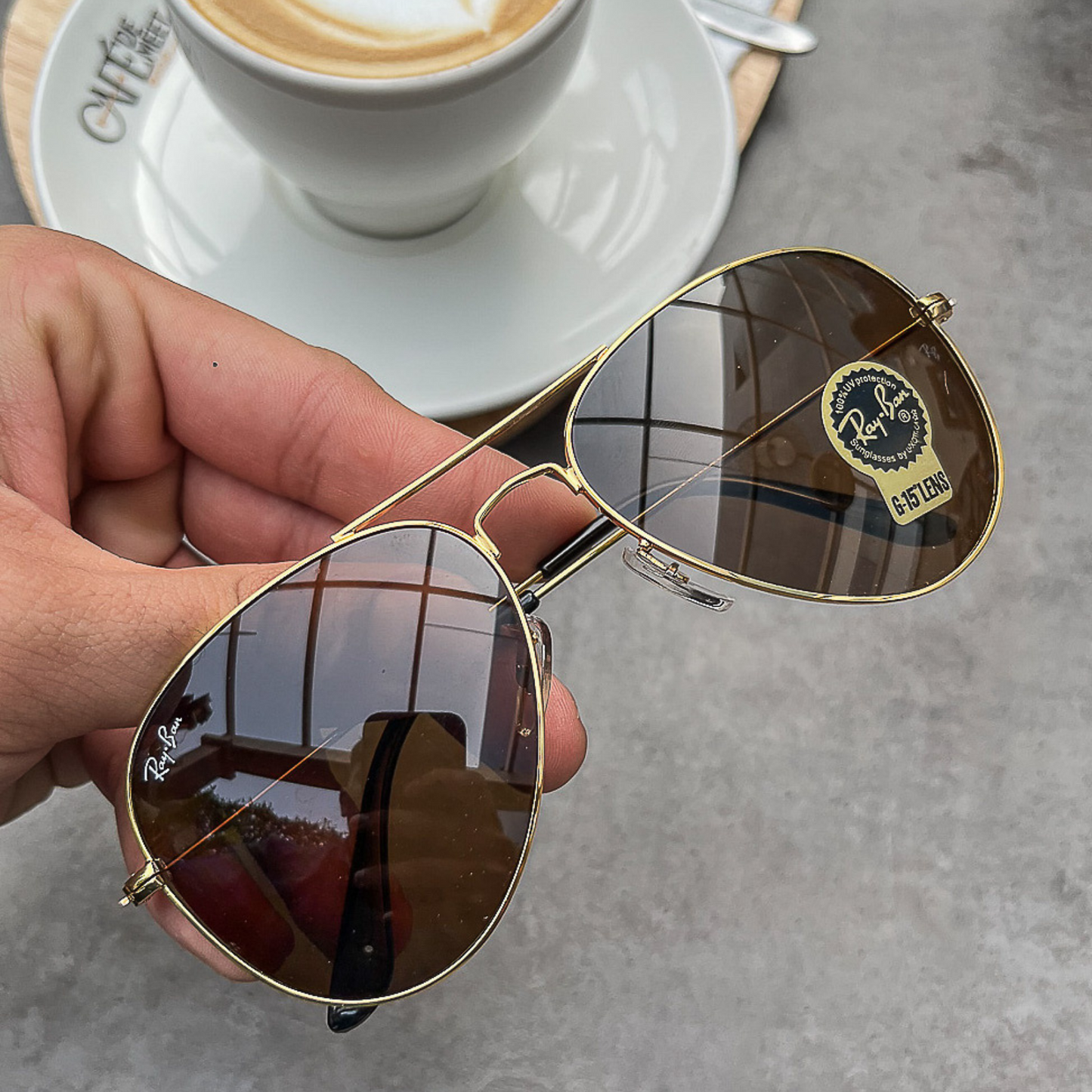 BEST Polarized Sunglasses for Men | Top Rated Aviator, Wayfarer, and Square Men's Shades | 100% UV Protection & Mirrored Lenses | Lightweight Pilot and Rectangle Styles Ideal Sunglasses for men #3026