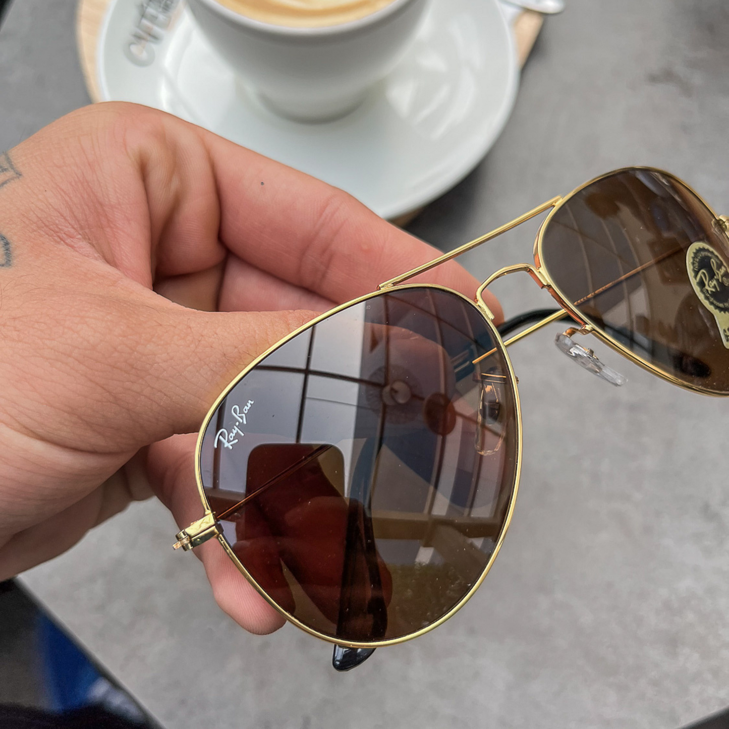 BEST Polarized Sunglasses for Men | Top Rated Aviator, Wayfarer, and Square Men's Shades | 100% UV Protection & Mirrored Lenses | Lightweight Pilot and Rectangle Styles Ideal Sunglasses for men #3026