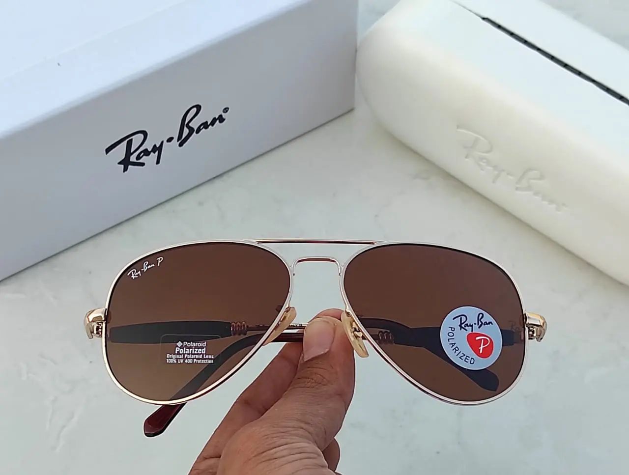 RAY-BAN New Fancy Men's Inboard Oval Trendy Hot Favourite Wintage Sunglass For Unisex.