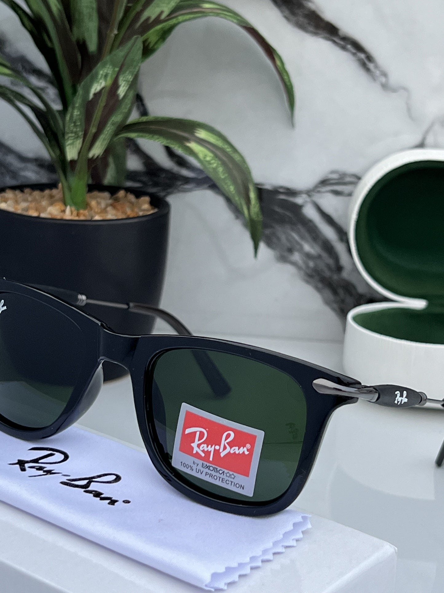 Latest Fancy All Season Special Ray Ban RB Square Trending Hot Favorite Fashionable Sunglass For Unisex.