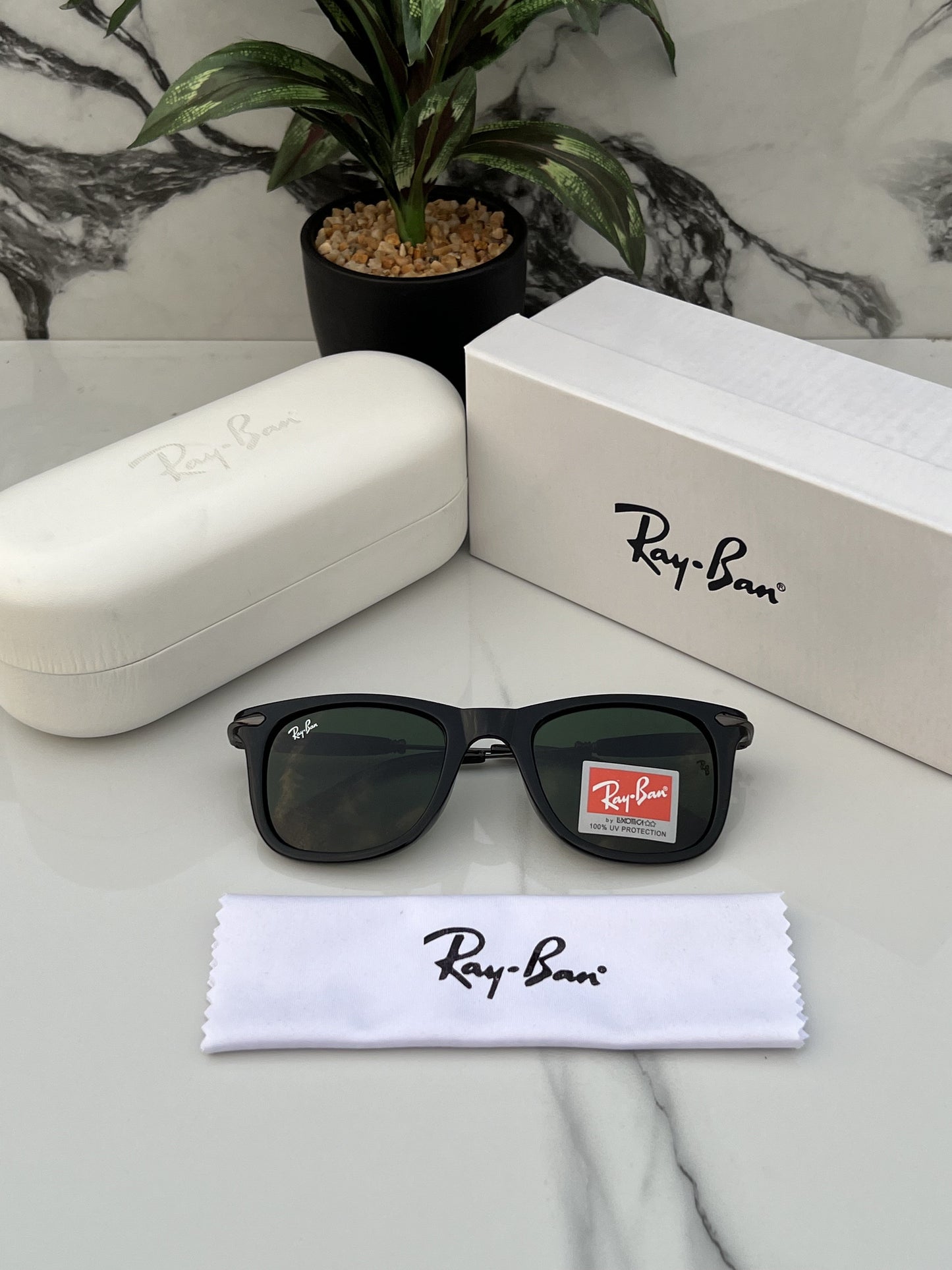 Latest Fancy All Season Special Ray Ban RB Square Trending Hot Favorite Fashionable Sunglass For Unisex.