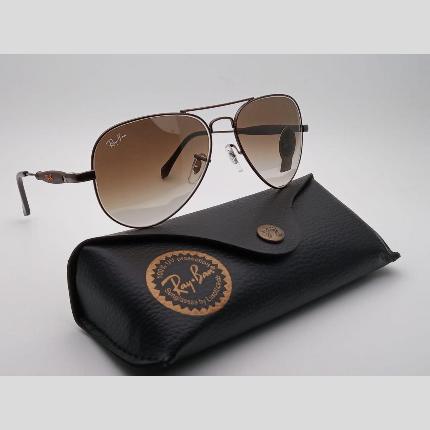 RAY-BAN All Season Special Men Women 7A Quality Shaded 3517 Oval Causal Vintage Sunglasses For Unisex. ( Dc A1-3517 Mm )