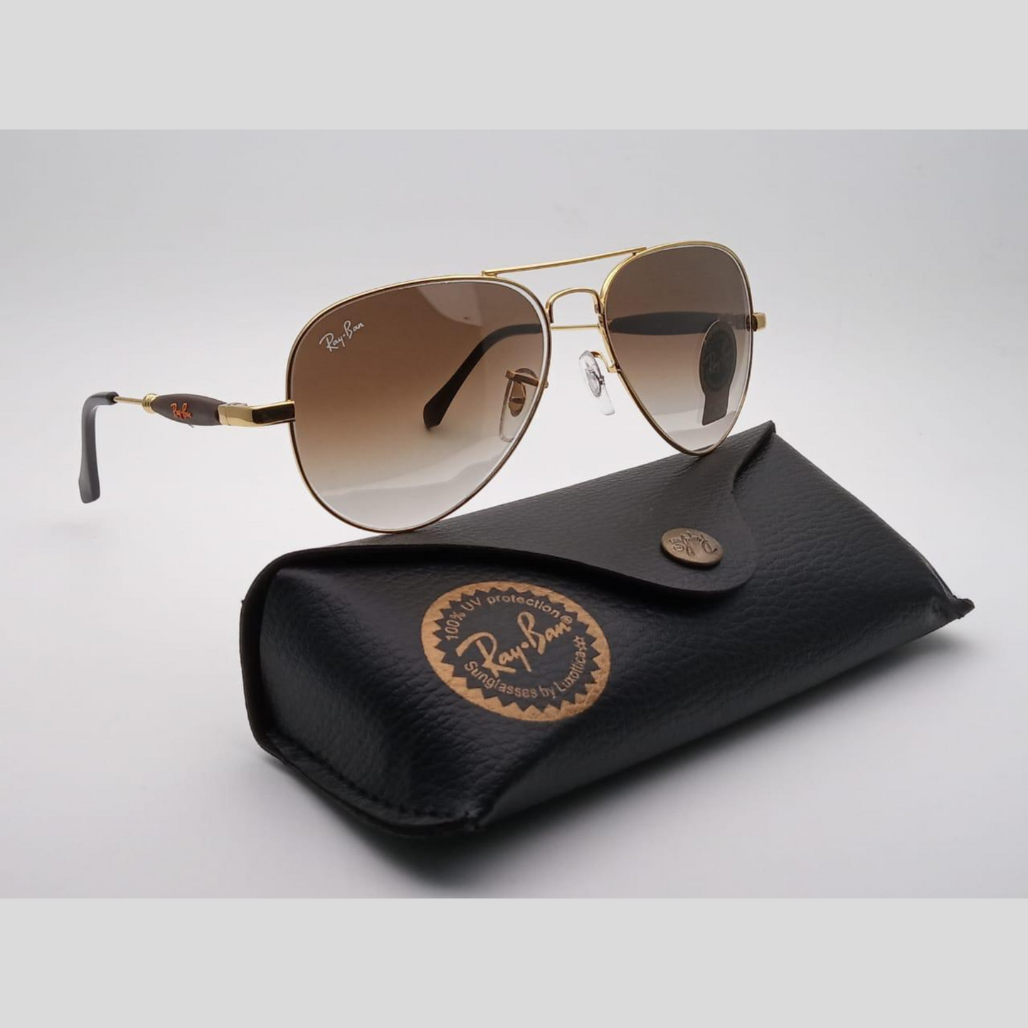 RAY-BAN All Season Special Men Women 7A Quality Shaded 3517 Oval Causal Vintage Sunglasses For Unisex. ( Dc A1-3517 Mm )