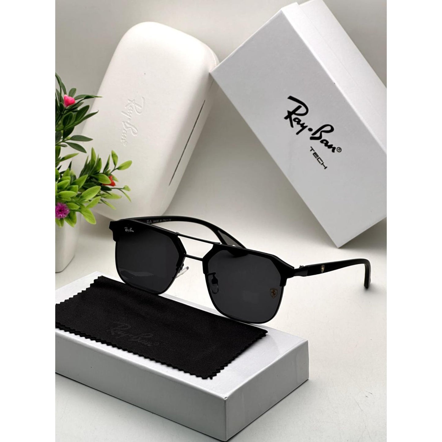 Ray-Ban Latest Fancy All Season Special RB Square 04 Trending Hot Favorite Fashionable Sunglass For Unisex.