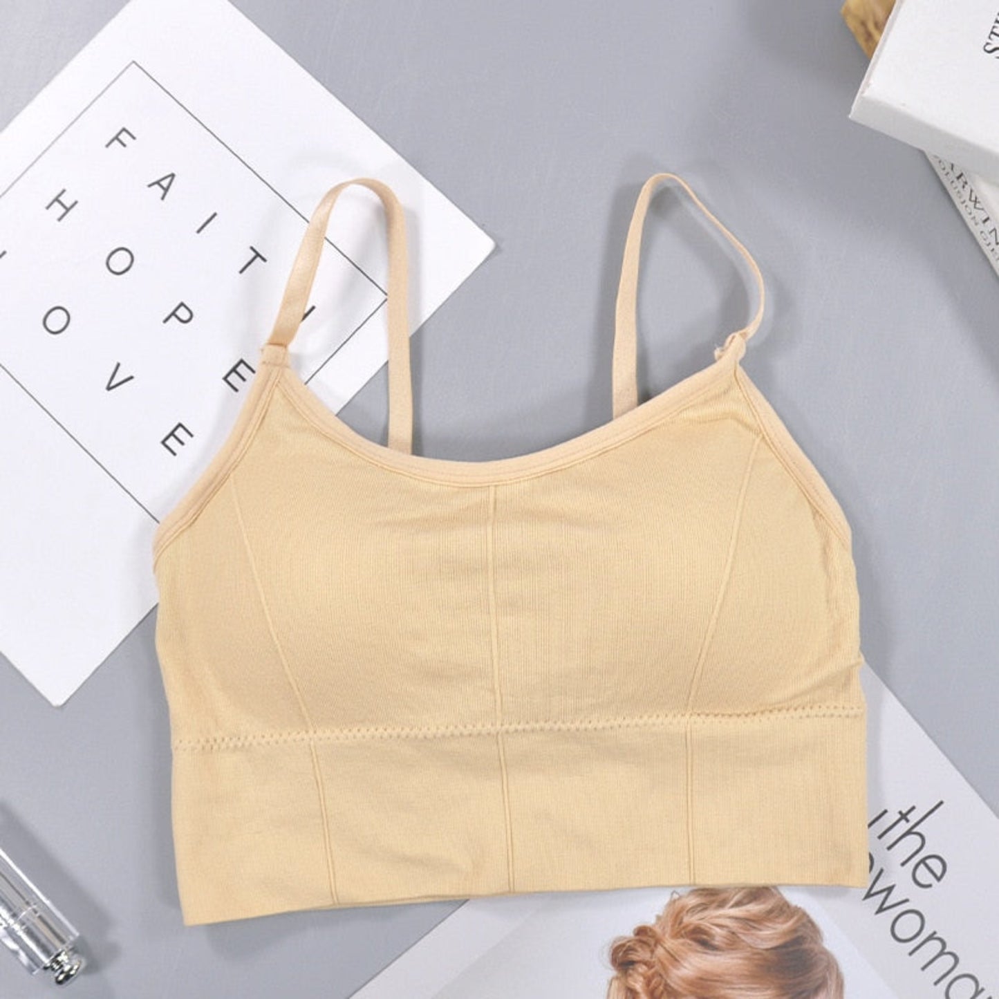 Women & Girls Premium Quality Full Coverage Lightly Padded Bra, Women's Padded Bra, Inner Bra, Sleep Bra, Night Bra, Sport Bra & Gym wear Bra , Gym Bra, Lingerie, Lingerie Bra, Honeymoon Bra , Comfortable Bra Combo Of 3 Pcs