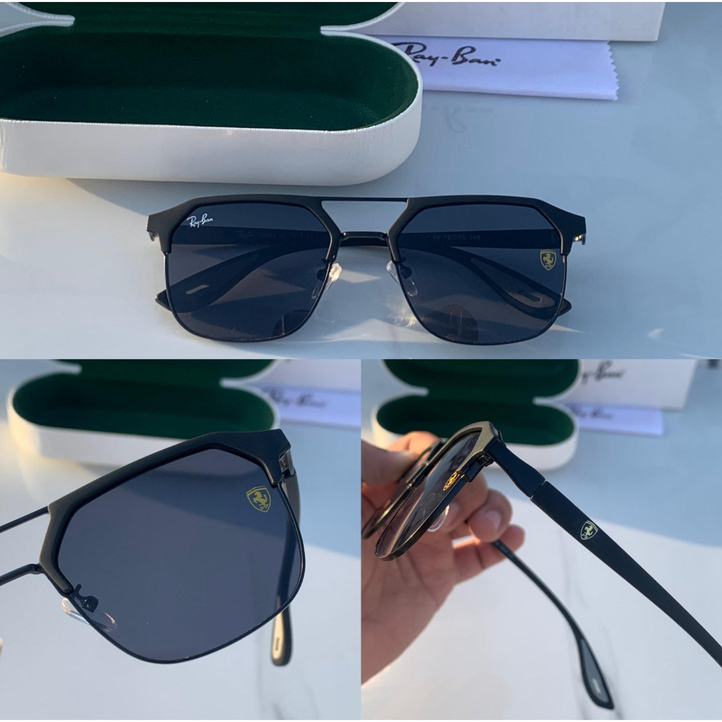 Ray-Ban Latest Fancy All Season Special RB Square 04 Trending Hot Favorite Fashionable Sunglass For Unisex.