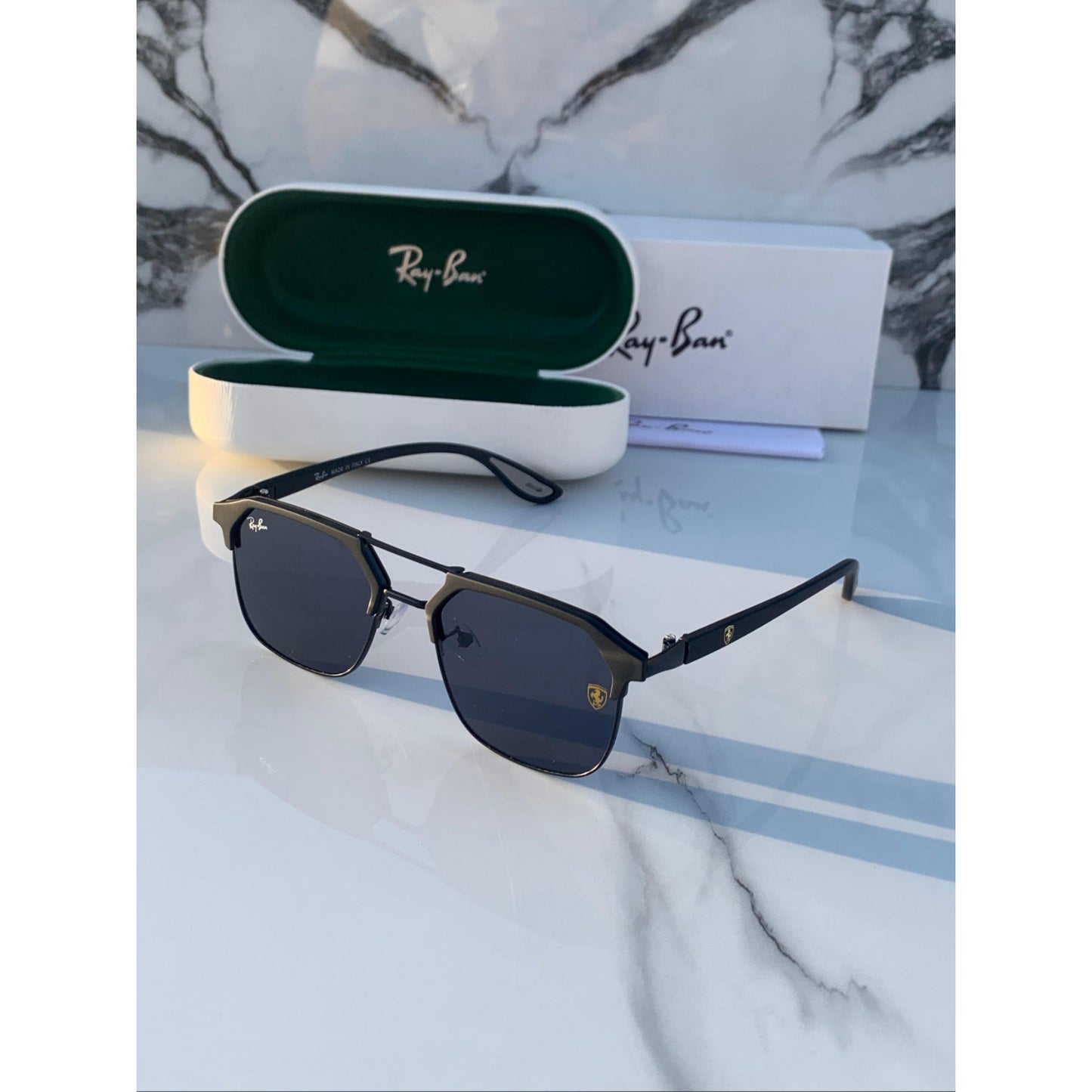 Ray-Ban Latest Fancy All Season Special RB Square 04 Trending Hot Favorite Fashionable Sunglass For Unisex.