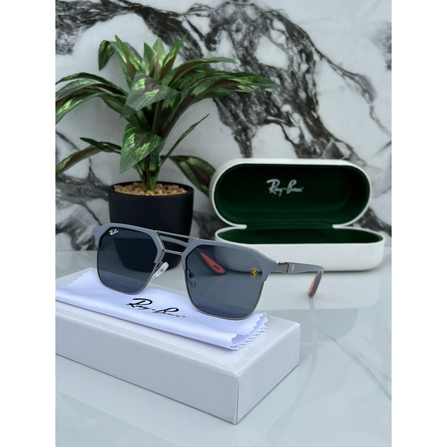 Ray-Ban Latest Fancy All Season Special RB Square 04 Trending Hot Favorite Fashionable Sunglass For Unisex.