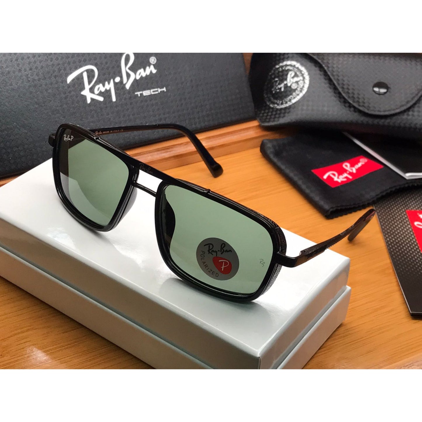 RAY-BAN Buy New Stylish Men Women A1+ Quality Latest Designer Hot Favorite Vintage Sunglasses ( RB- 4413 Square Regular Sunglass )