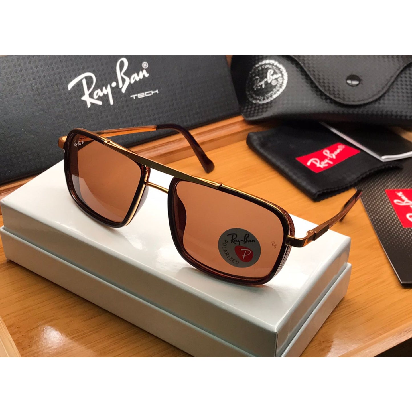 RAY-BAN Buy New Stylish Men Women A1+ Quality Latest Designer Hot Favorite Vintage Sunglasses ( RB- 4413 Square Regular Sunglass )