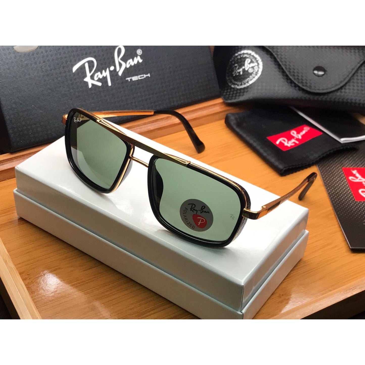 RAY-BAN Buy New Stylish Men Women A1+ Quality Latest Designer Hot Favorite Vintage Sunglasses ( RB- 4413 Square Regular Sunglass )