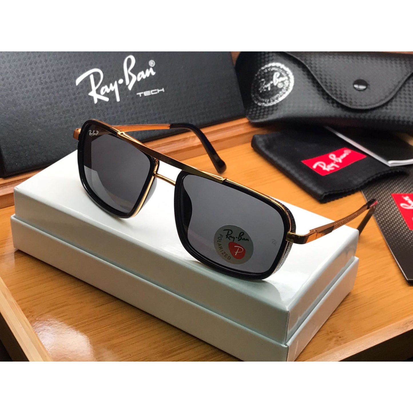 RAY-BAN Buy New Stylish Men Women A1+ Quality Latest Designer Hot Favorite Vintage Sunglasses ( RB- 4413 Square Regular Sunglass )