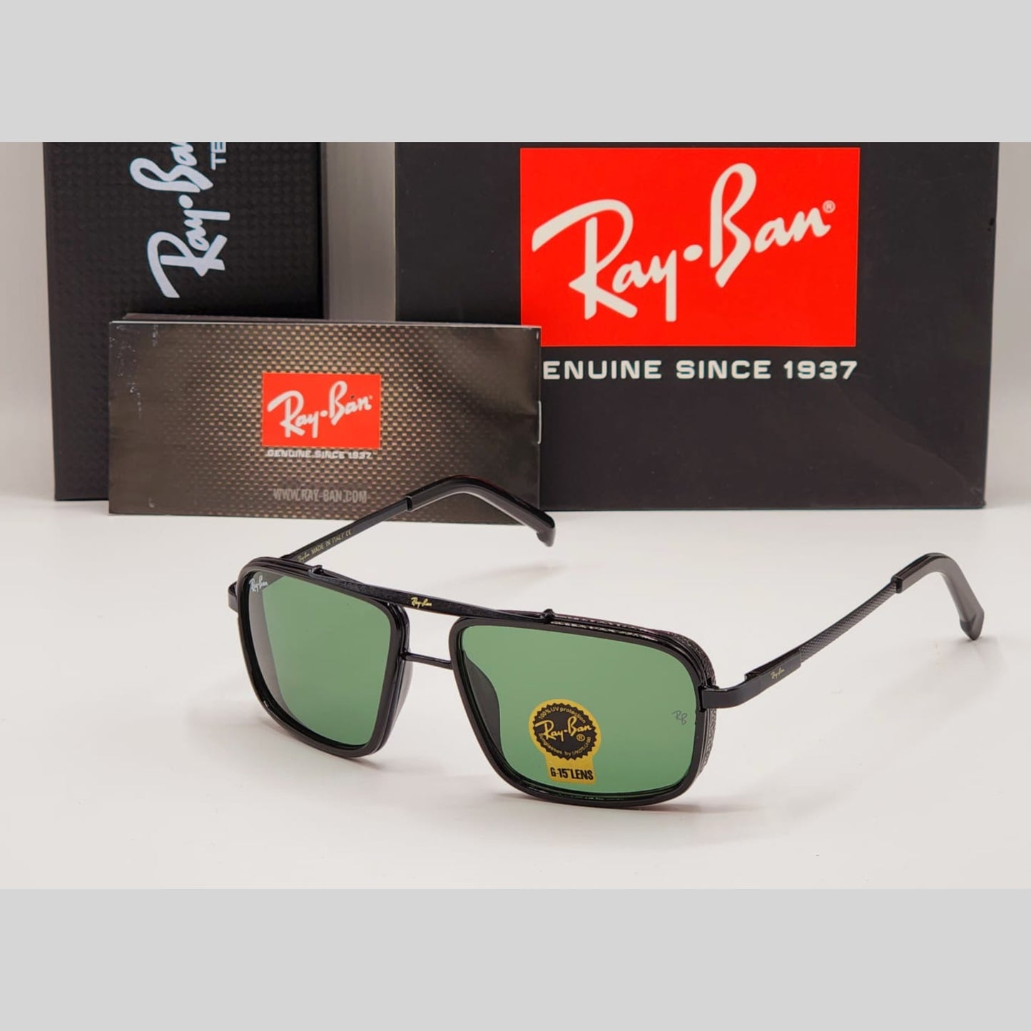 Green & Black 4413 Square Causal Latest Sunglass For Unisex.