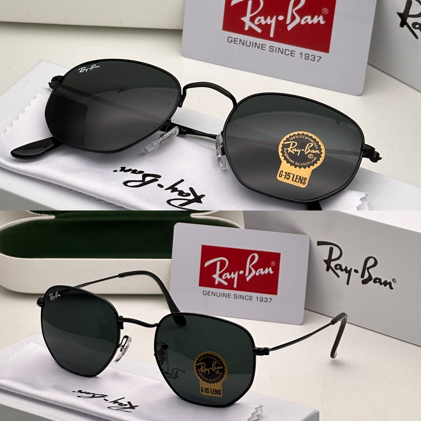 Latest Fancy All Season Special Ray Ban RB Hexa Round Trending Hot Favorite Fashionable Sunglass For Unisex.