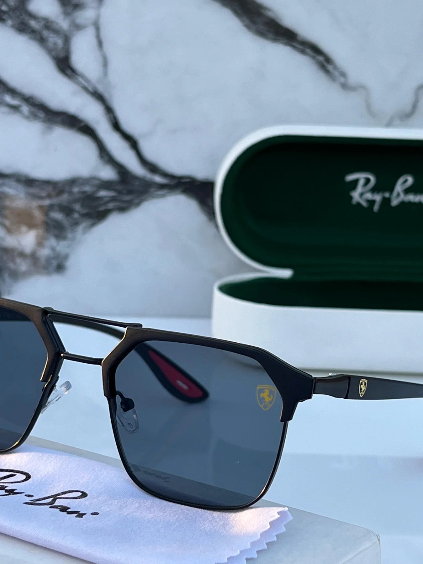 BEST Polarized Sunglasses for Men | Top Rated Aviator, Wayfarer, and Square Men's Shades | 100% UV Protection & Mirrored Lenses | Lightweight Pilot and Rectangle Styles Ideal Sunglasses for men #04