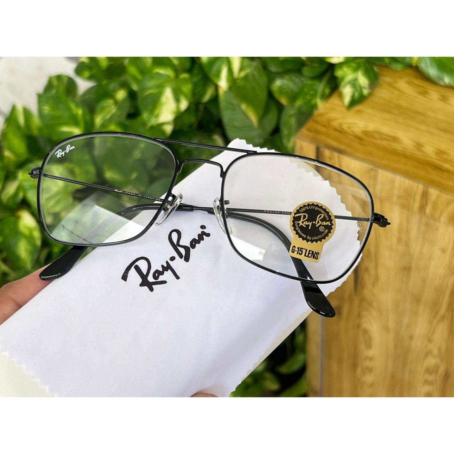 RAY-BAN Buy New Stylish Men Women A1+ Quality Latest Designer Hot Favorite Special Vintage Sunglasses ( RB-3136 Square Aviator Sunglass )