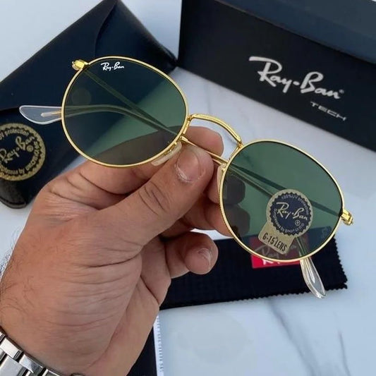 RAY-BAN New Fancy Men's Round Trendy Hot Favourite Wintage Sunglass For Unisex.