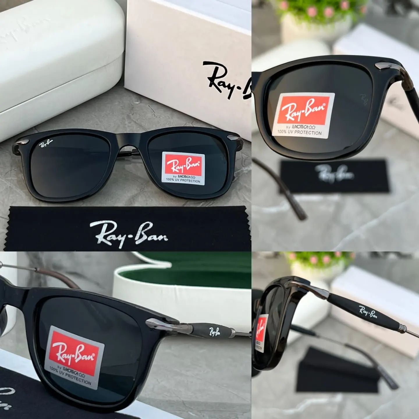 RAY-BAN New Men's Fancy Square Trendy Hot Favourite Wintage Sunglass For Unisex.