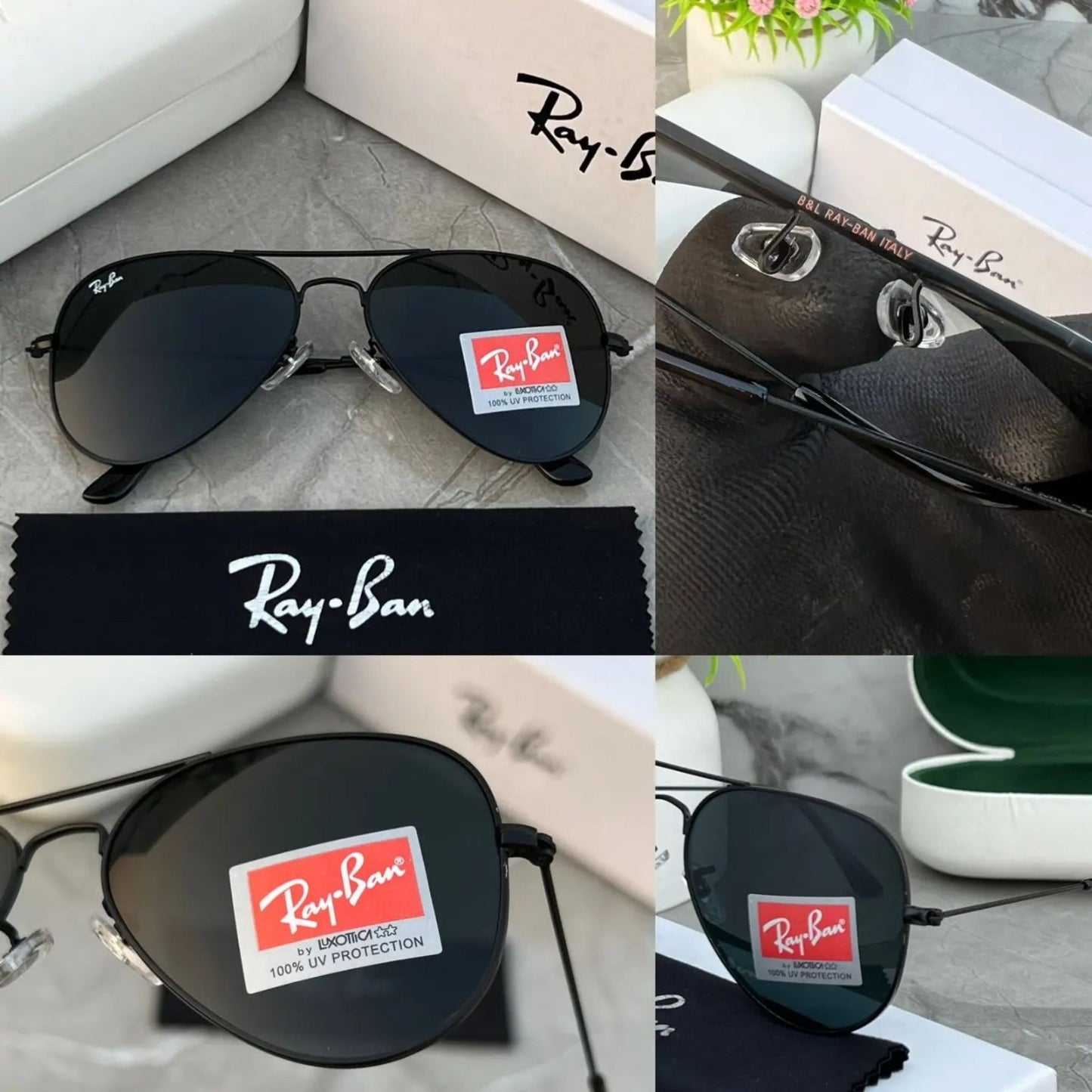 RAY-BAN New Men's Fancy Square Trendy Hot Favourite Wintage Sunglass For Unisex.