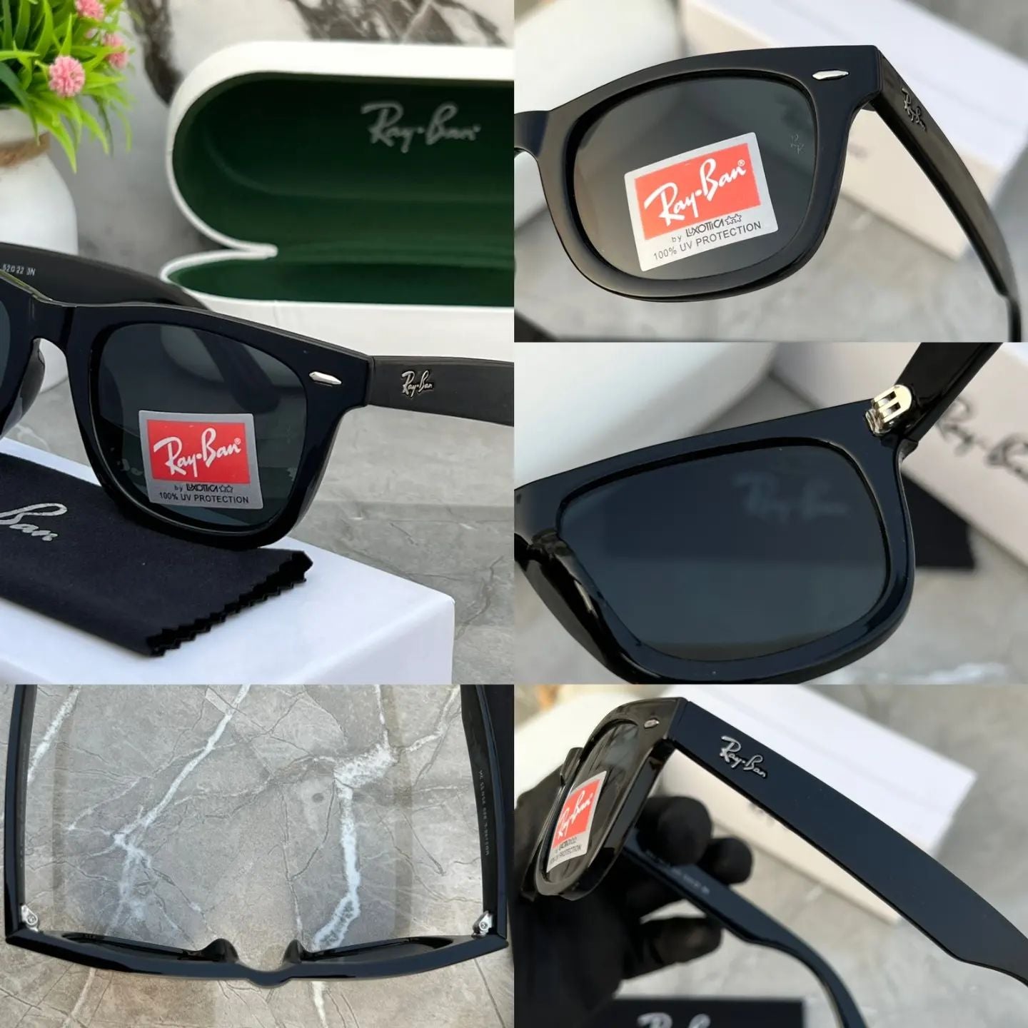 RAY-BAN New Men's Fancy Square Trendy Hot Favourite Wintage Sunglass For Unisex.