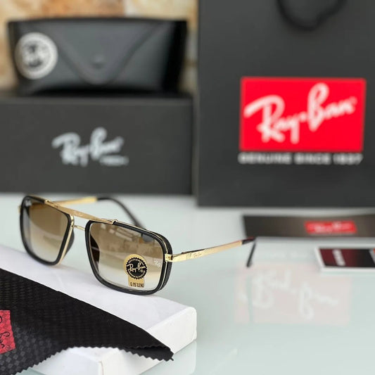 RAY-BAN New Men's Fancy Square Trendy Hot Favourite Wintage Sunglass For Unisex.