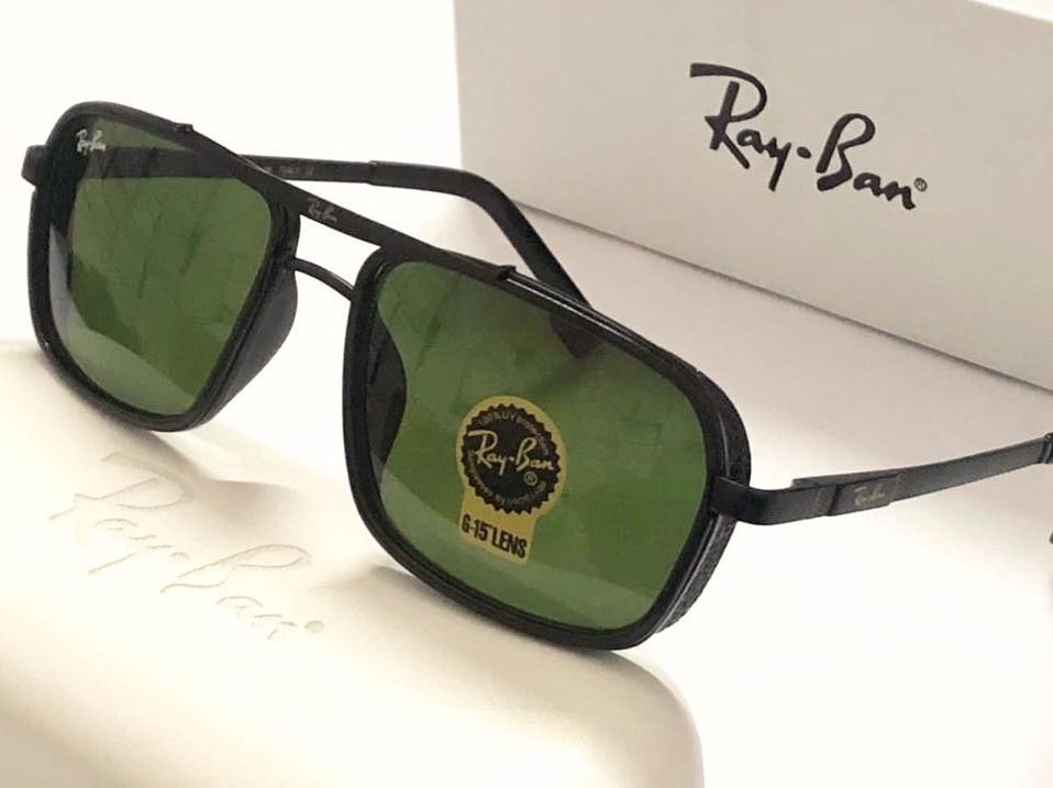 New Modern Stylish Addition Shaded Green & Gold 4413 Oval Sunglass For Unisex