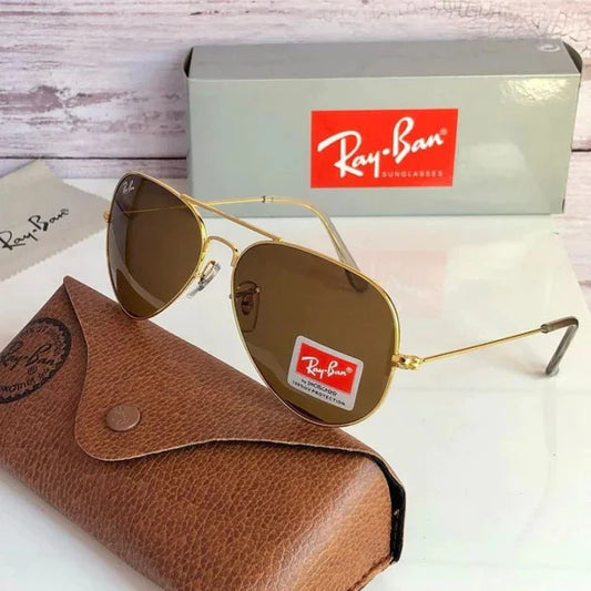 Latest Fancy All Season Special Ray Ban RB Shaded Aviator Trending Hot Favorite Fashionable Sunglass For Unisex.