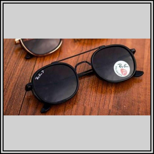 RAY-BAN Black & Black ( 4612 ) New 26-mm Men's Sunglasses