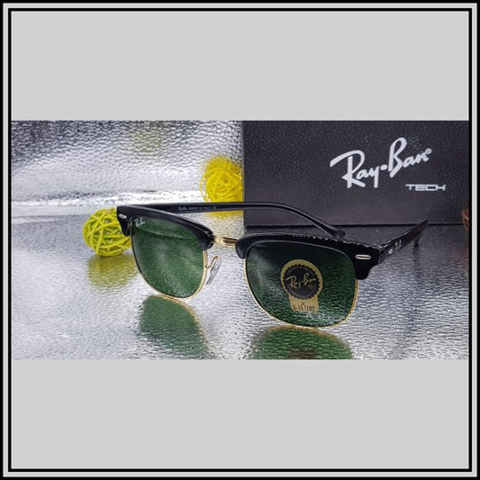 RAY-BAN Green & Gold ( 3016 ) New 26-mm Men's Sunglasses.