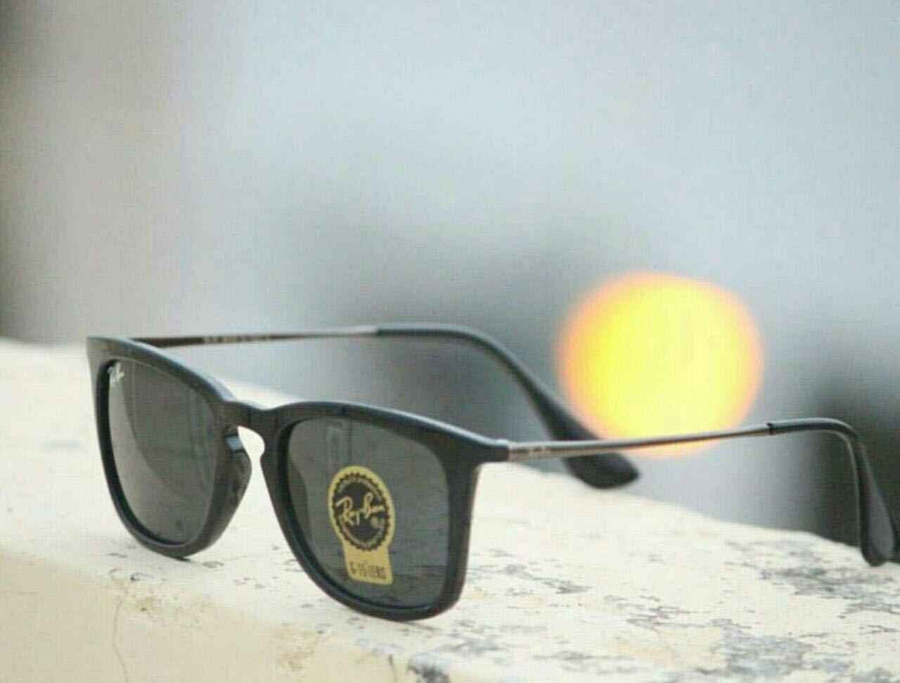 Black & Black ( 4221 ) New Day-Night Men's Sunglasses.