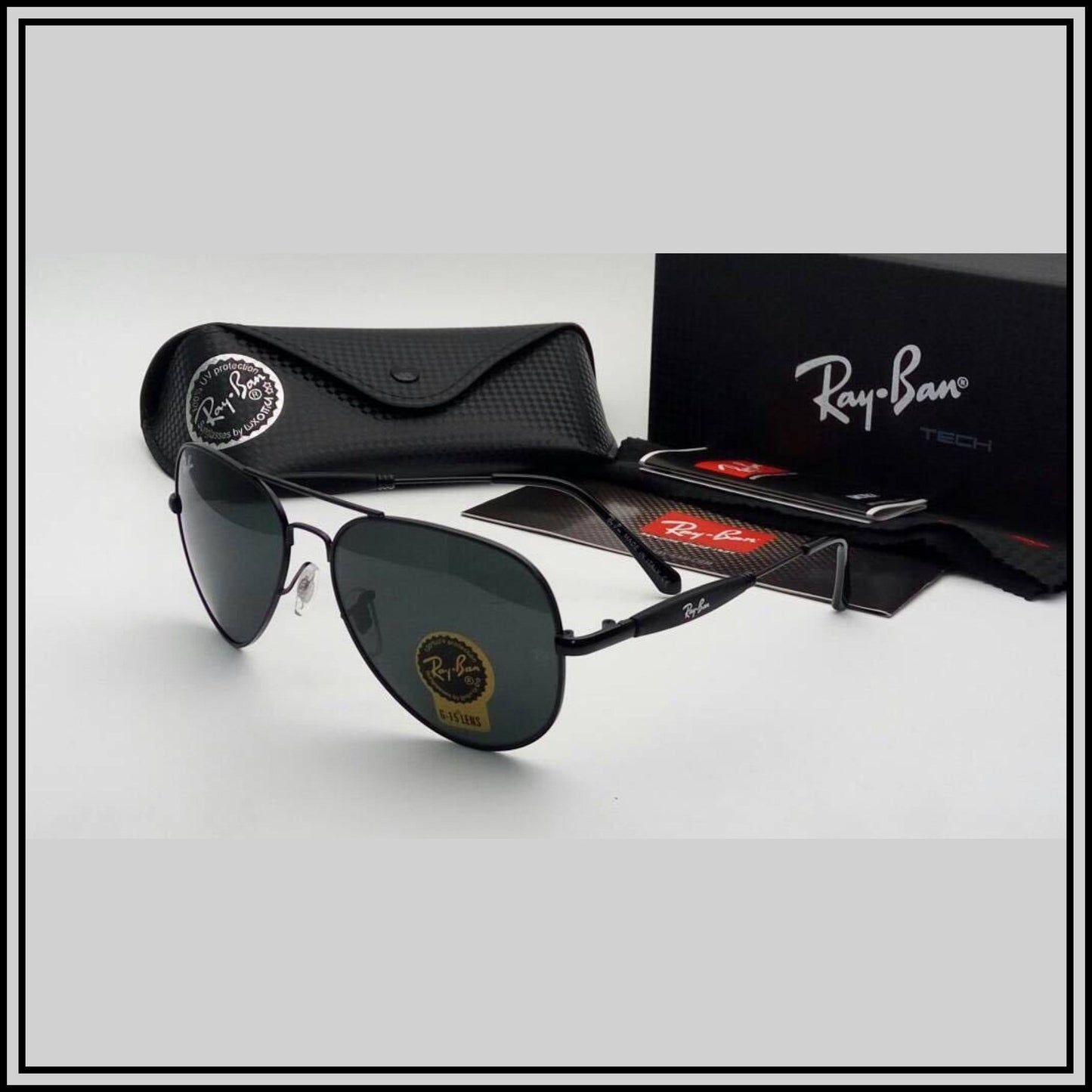 Black & Black ( 3517 ) New 26-mm Men's Sunglasses.