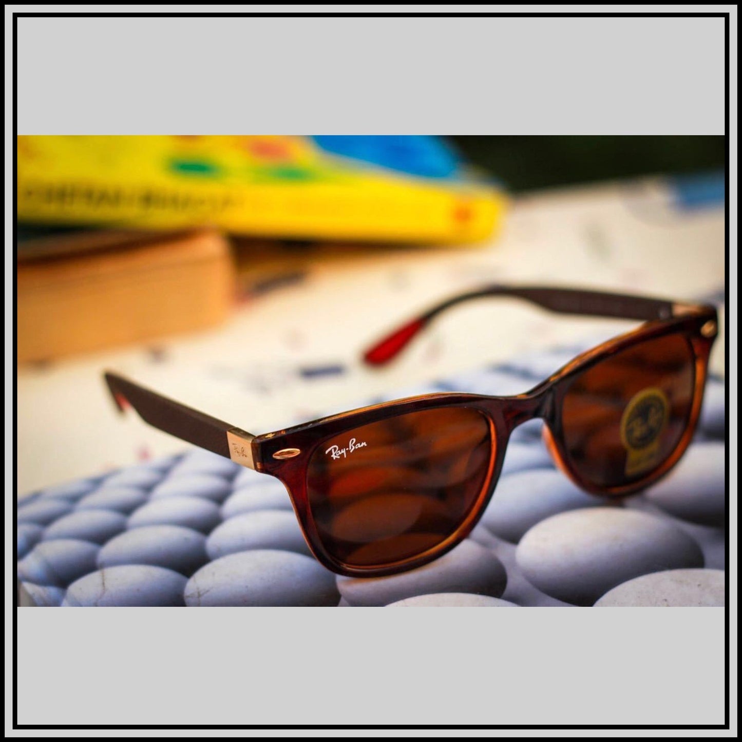 Brown ( 4195 ) New 26-mm Men's Sunglasses.